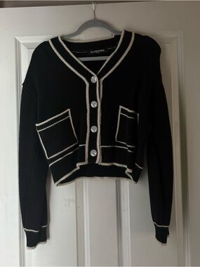 Glassworks London Black Sweater Small